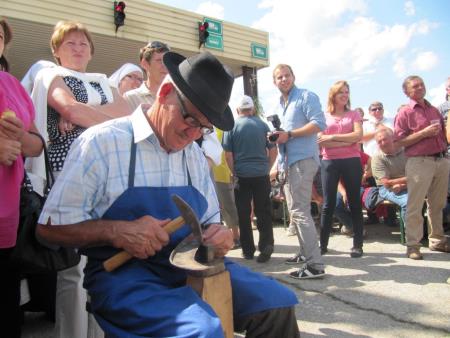 Prireditev ob vstopu Hrvaške v EU na mejnem prehodu Gibina 30